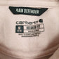 Womens Pink Carhartt Spellout Hoodie Jumper