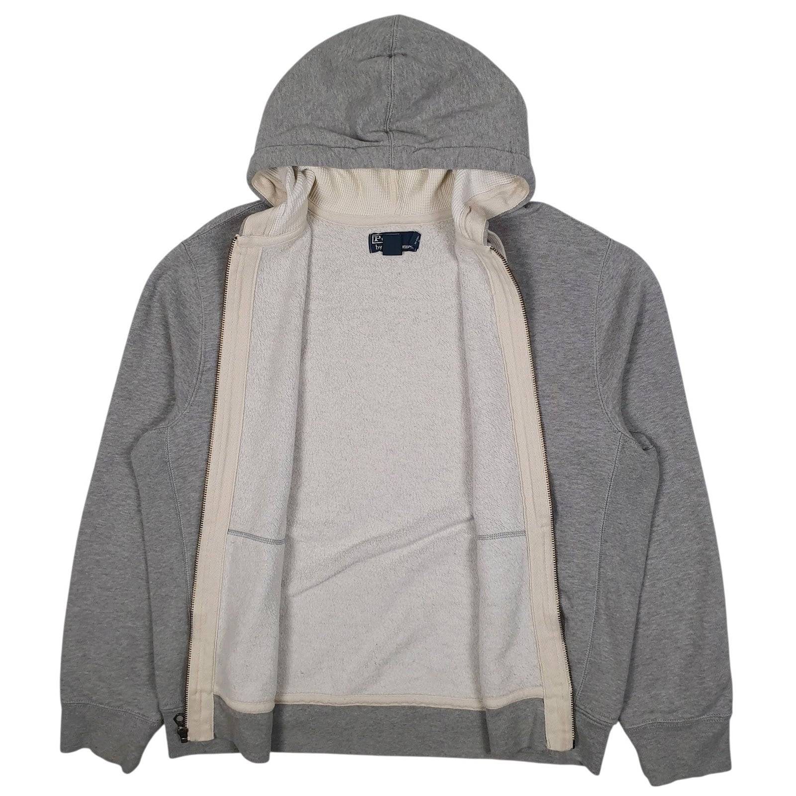 Mens Grey Polo Ralph Lauren Hoodie Full Zip Jumper