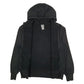 Womens Black Champion Hoodie Full Zip Jumper