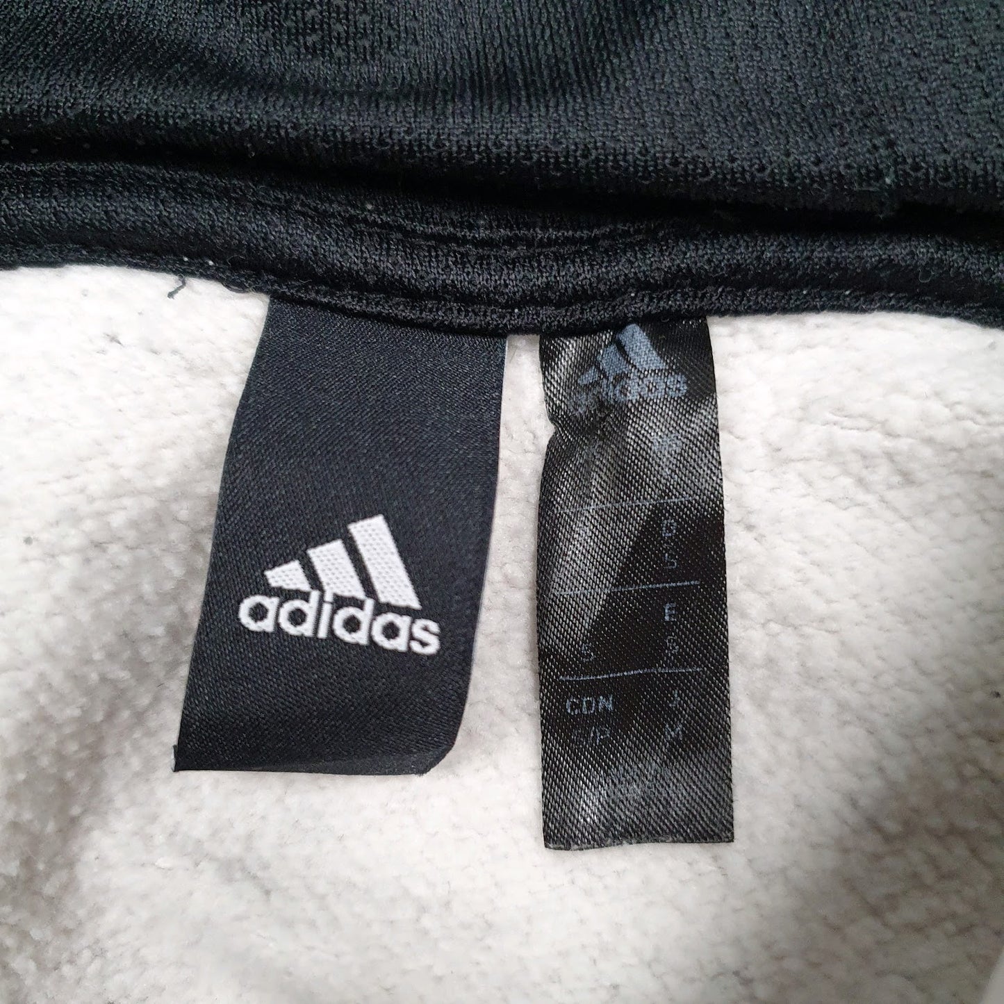 Mens White Adidas  Hoodie Jumper