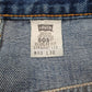 Mens Blue Levis Vintage 90s Made In USA V Neck Shorts