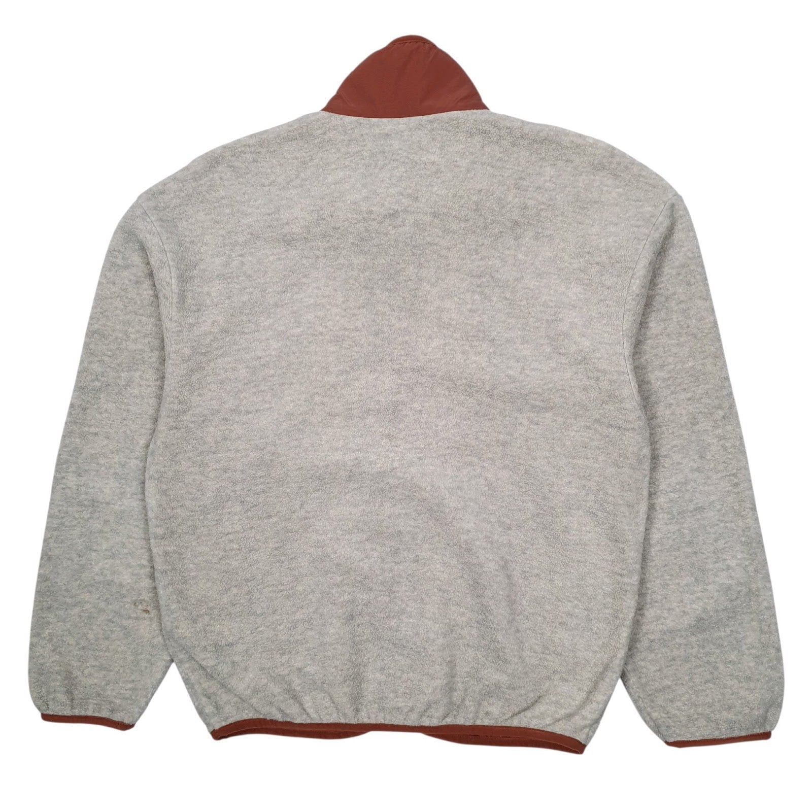 Womens Grey Patagonia Synchilla Jacket Full Zip Jumper
