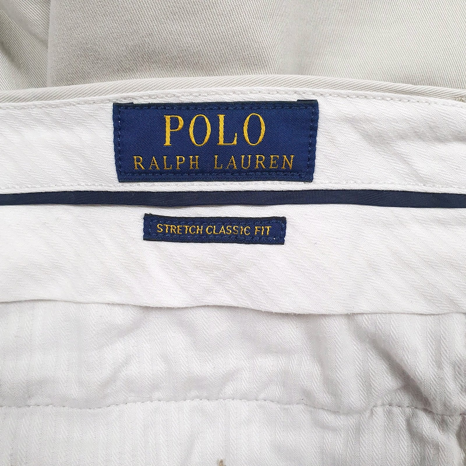 Mens Beige Polo Ralph Lauren   Trousers
