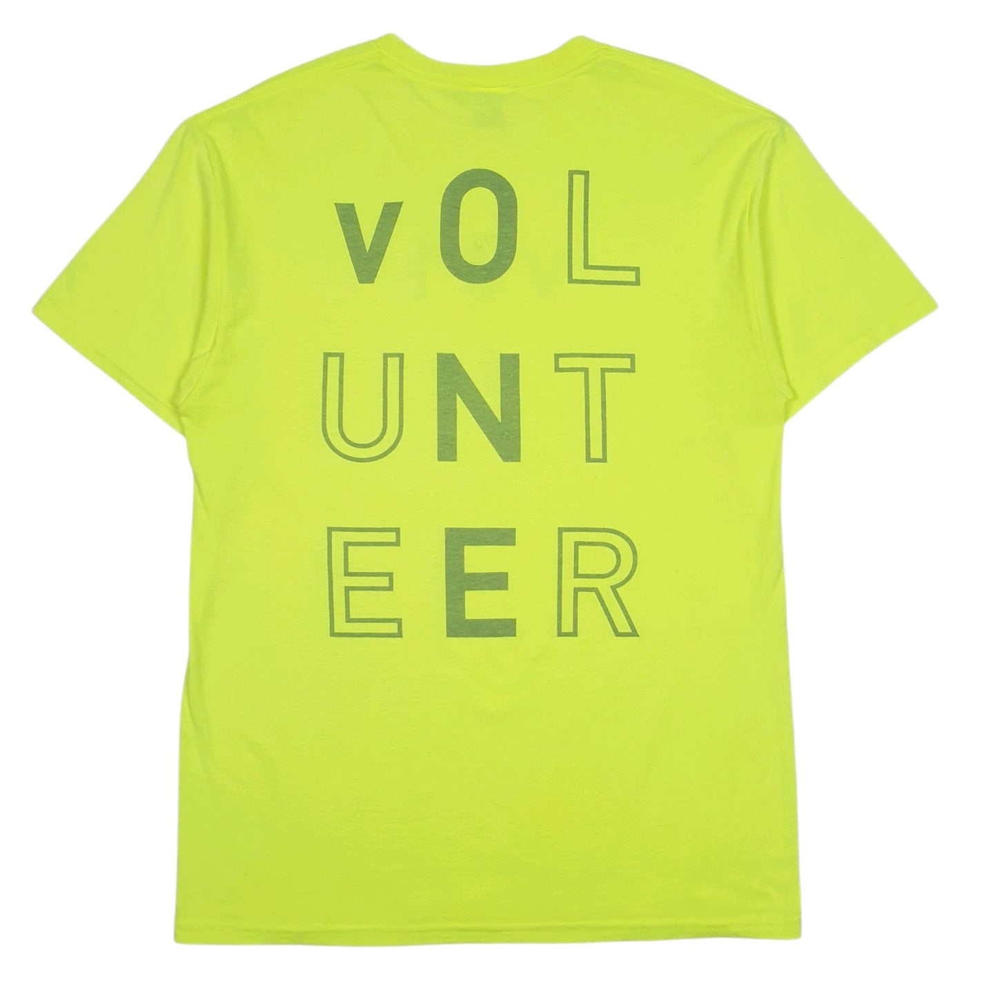 Mens Green Jerzees   T Shirt