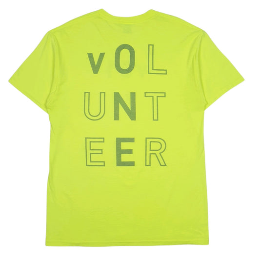 Mens Green Jerzees   T Shirt