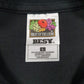 Womens Black Fruit Of The Loom  Hoodie T Shirt