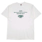 Mens White Fruit Of The Loom Vintage 00s Michigan State Hockey White Out Short Sleeve T Shirt