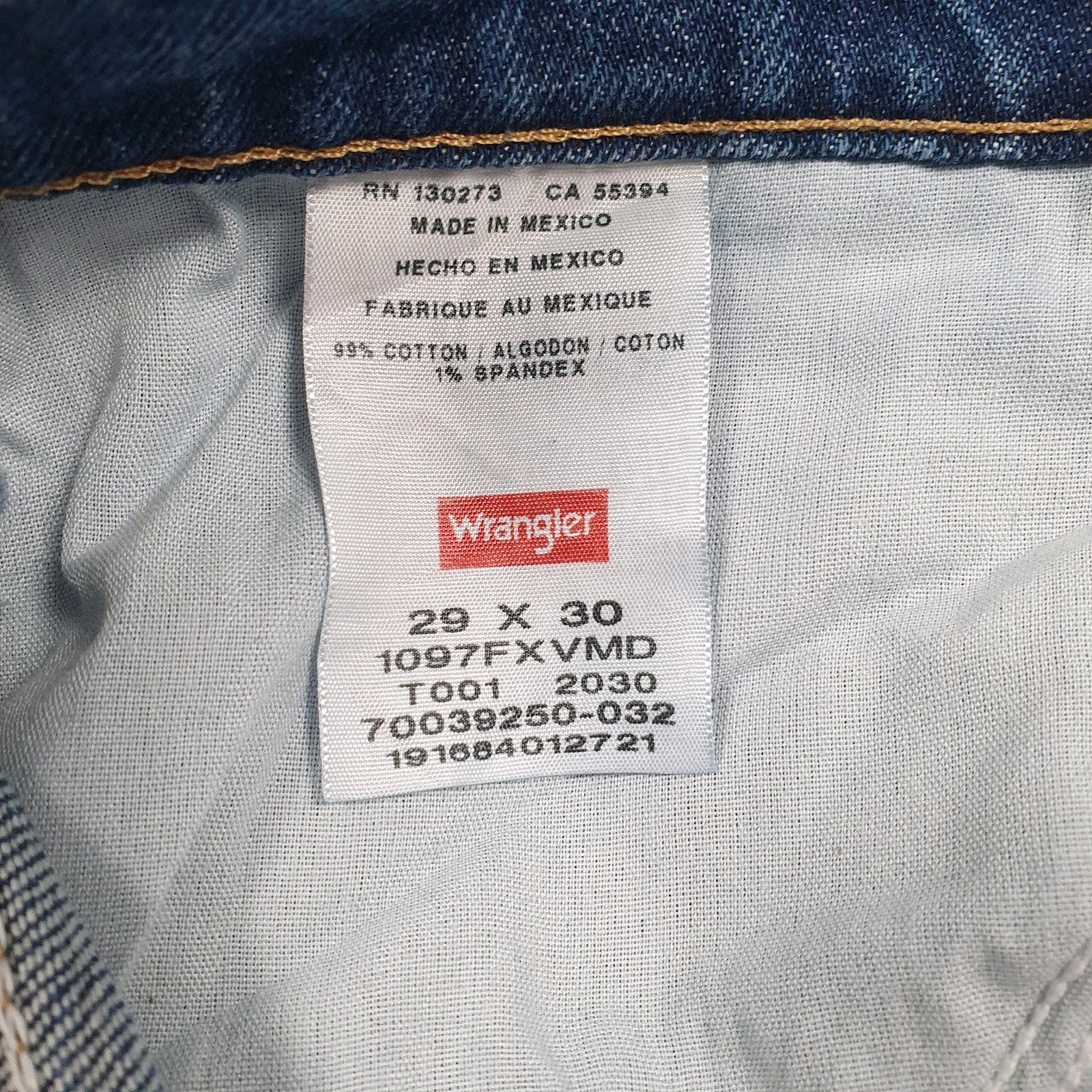 Mens Blue Wrangler   Jeans