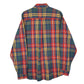 Mens Red L.L.Bean Flannel  Shirt