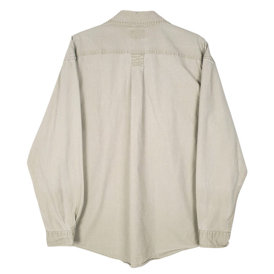 Mens Beige L.L.Bean   Shirt