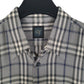 Mens Grey GJ Plaid Flannel  Shirt