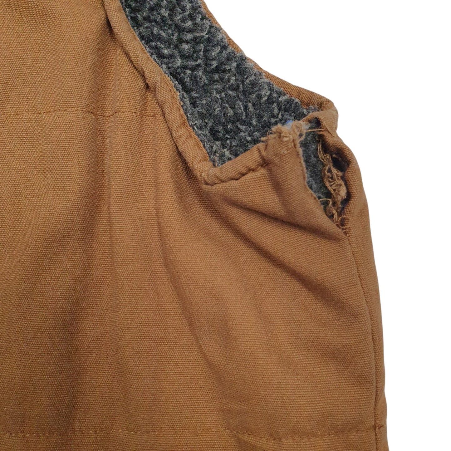 Mens Brown Lee Sherpa Lined  Coat