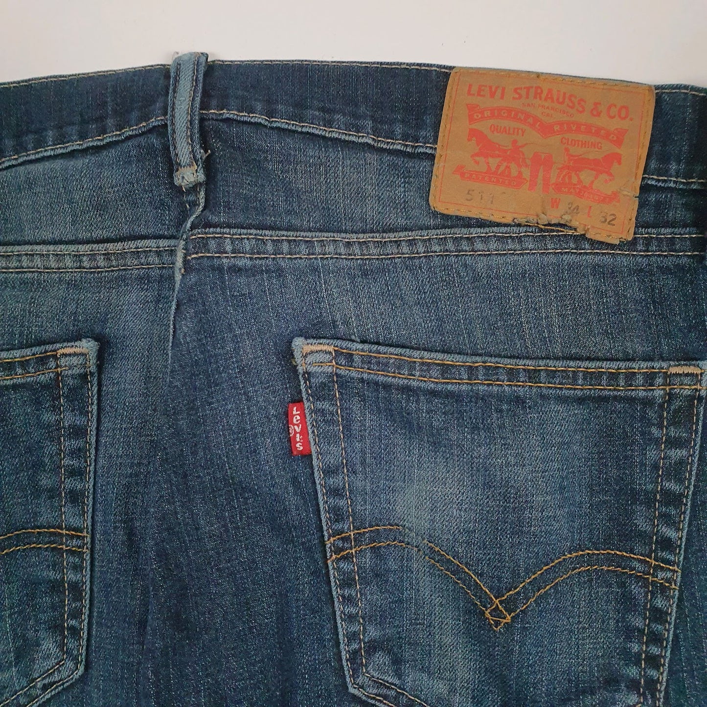 Mens Blue Levis   Jeans
