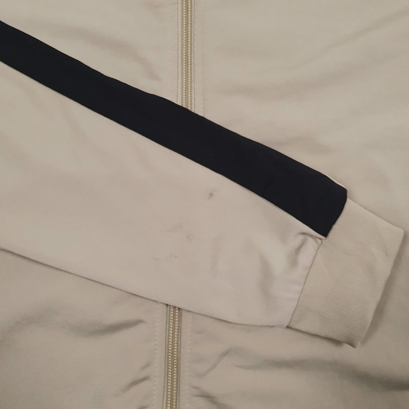 Mens Beige Puma Active Wear Full Zip Jumper