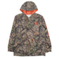 Mens Brown Carhartt Real Tree Mossy Oaks Lightweight Hoodie Jumper