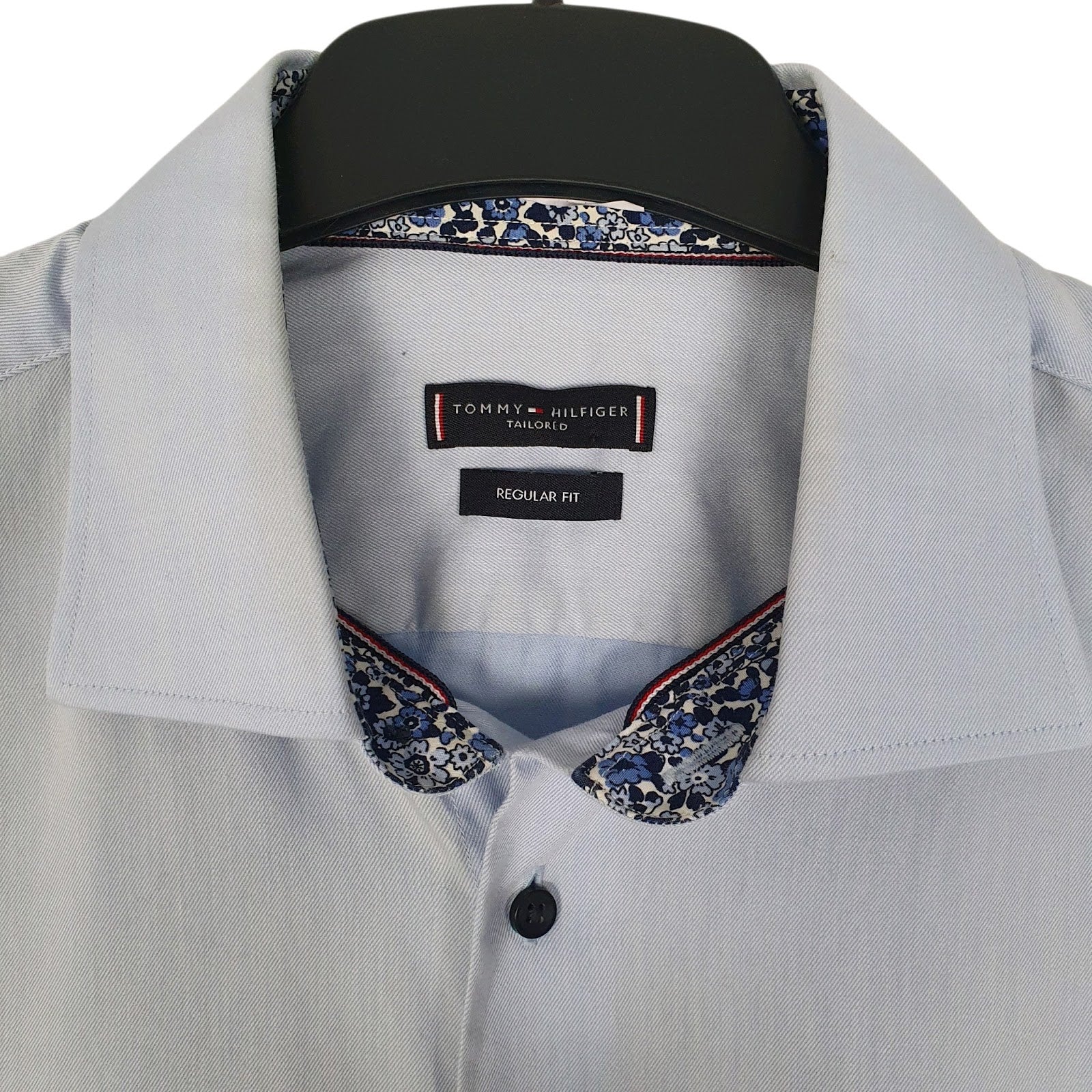 Mens Blue Tommy Hilfiger   Shirt