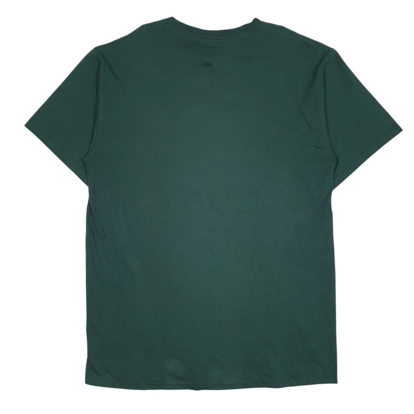 Mens Green Jan Sport Vintage 00s Notre Dame Fighting Irish  T Shirt