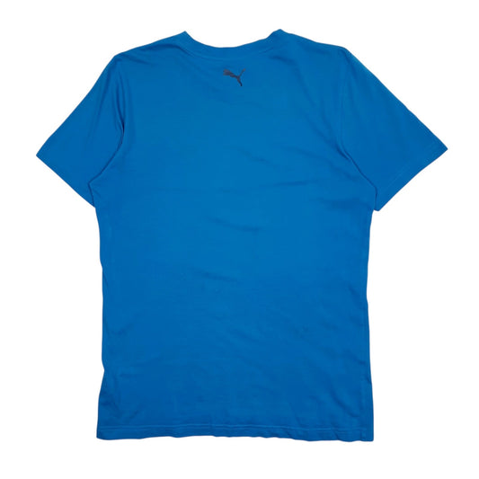 Mens Blue Puma   T Shirt