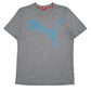 Mens Grey Puma  Short Sleeve T Shirt