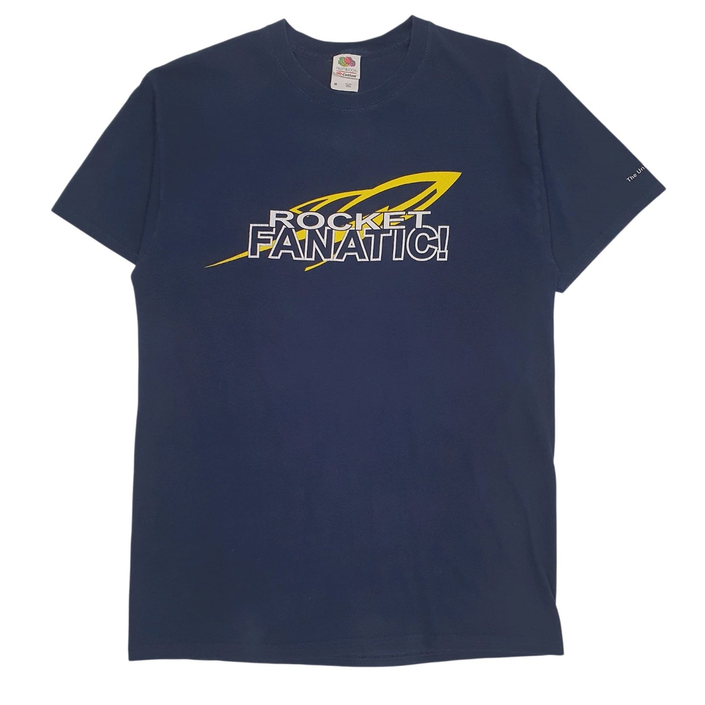Mens Navy Fruit Of The Loom Rocket Fanatics Short Sleeve T Shirt
