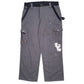 Mens Grey Dickies Double Knee Workwear Cargo Trousers