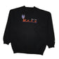Mens Black Puma Vintage 2000s New York Mets MLB Baseball Crewneck Jumper