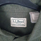 Mens Green L.L.Bean Chamois  Shirt