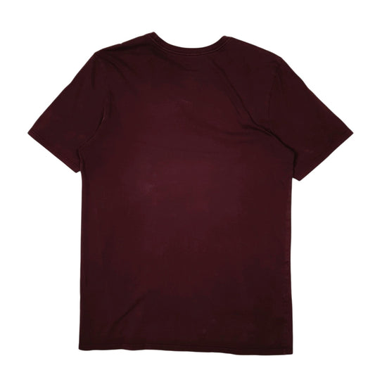 Mens Burgundy Nike   T Shirt