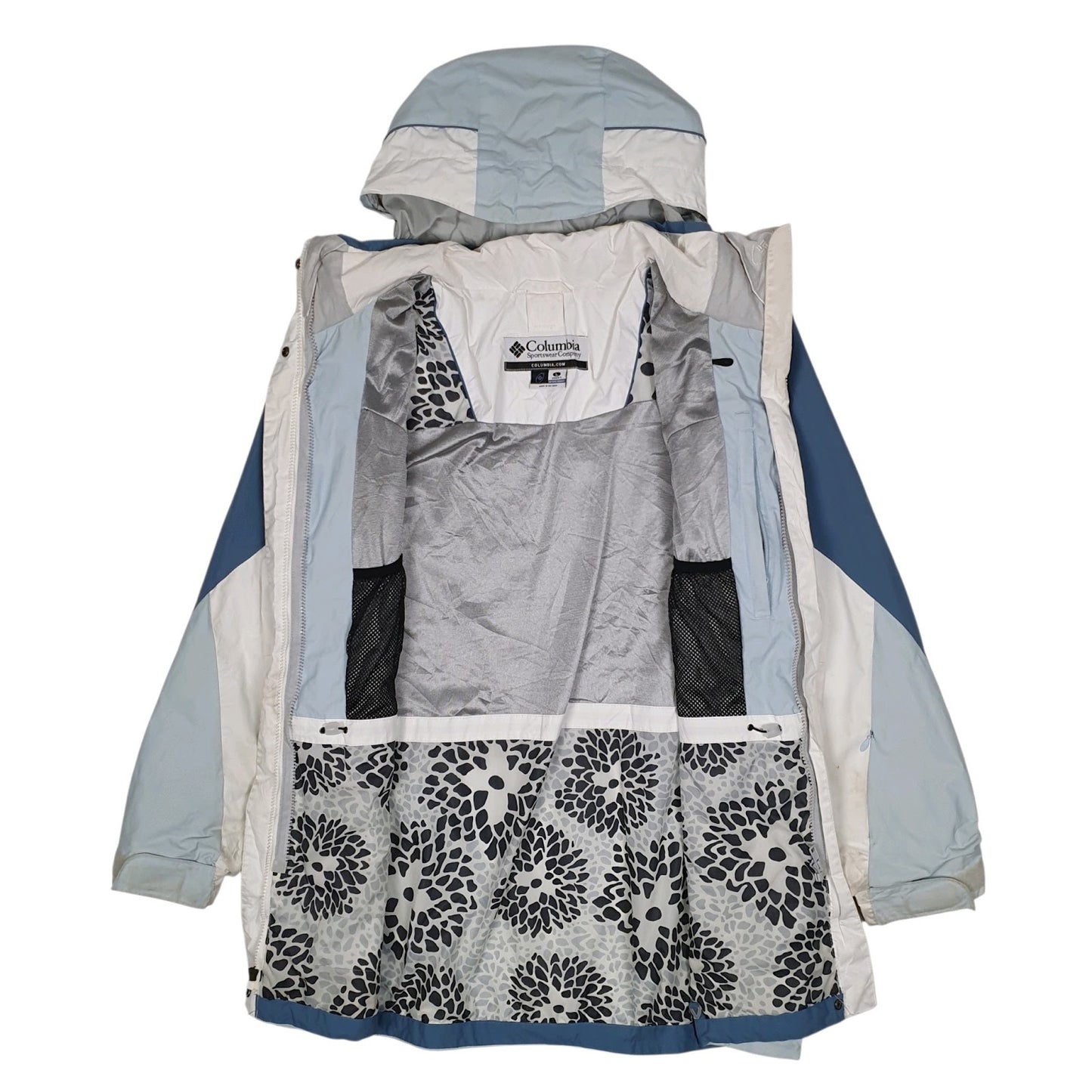 Womens Blue Columbia Sportswear Company   Coat