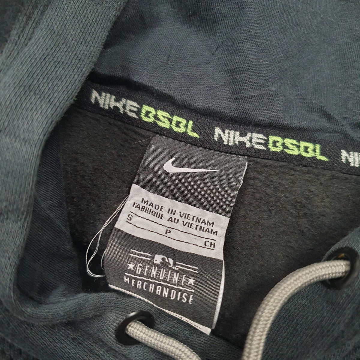 Mens Grey Nike MLB Chicago White Sox Hoodie Jumper
