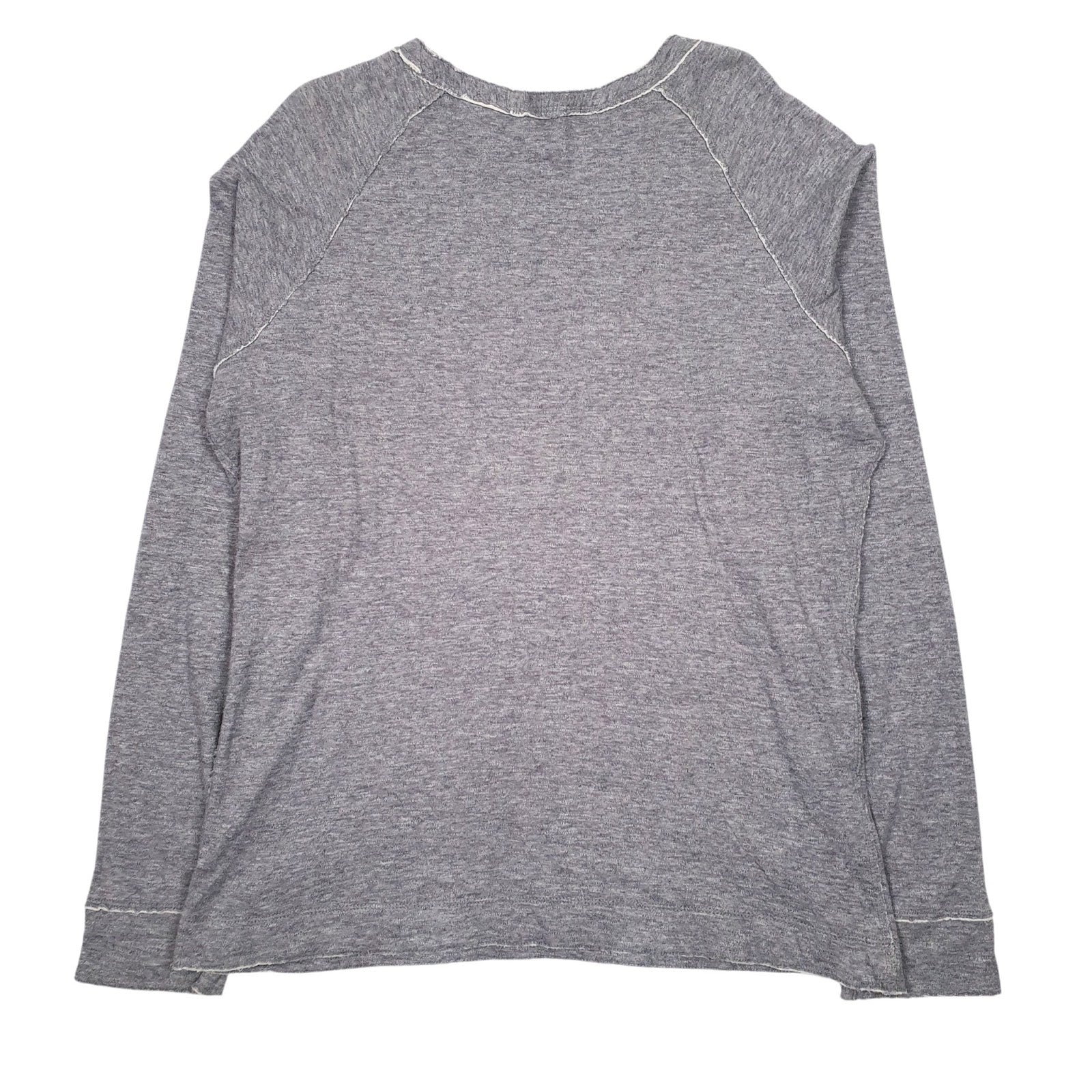 Mens Grey Diesel Distressed Crewneck Jumper