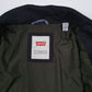 Mens Black Levis Windbreaker  Coat