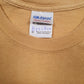 Mens Yellow Gildan   T Shirt
