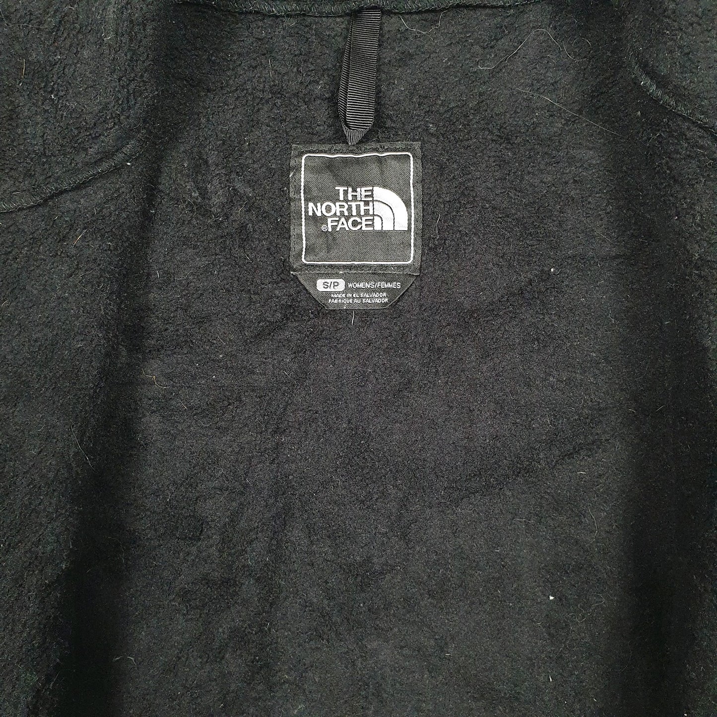 Womens Black The North Face Denali Full Zip Jumper