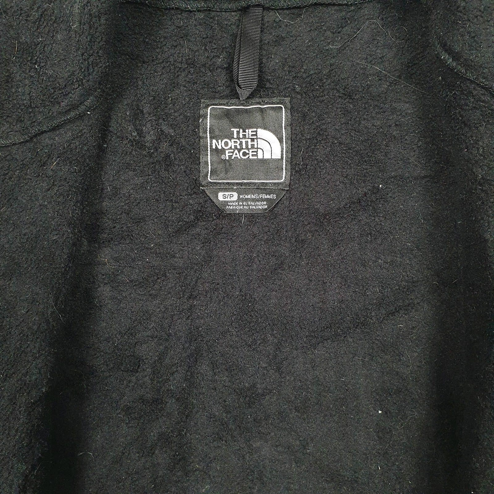 Womens Black The North Face Denali Full Zip Jumper