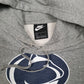Mens Grey Nike Penn State Nittany Lions Hoodie Jumper