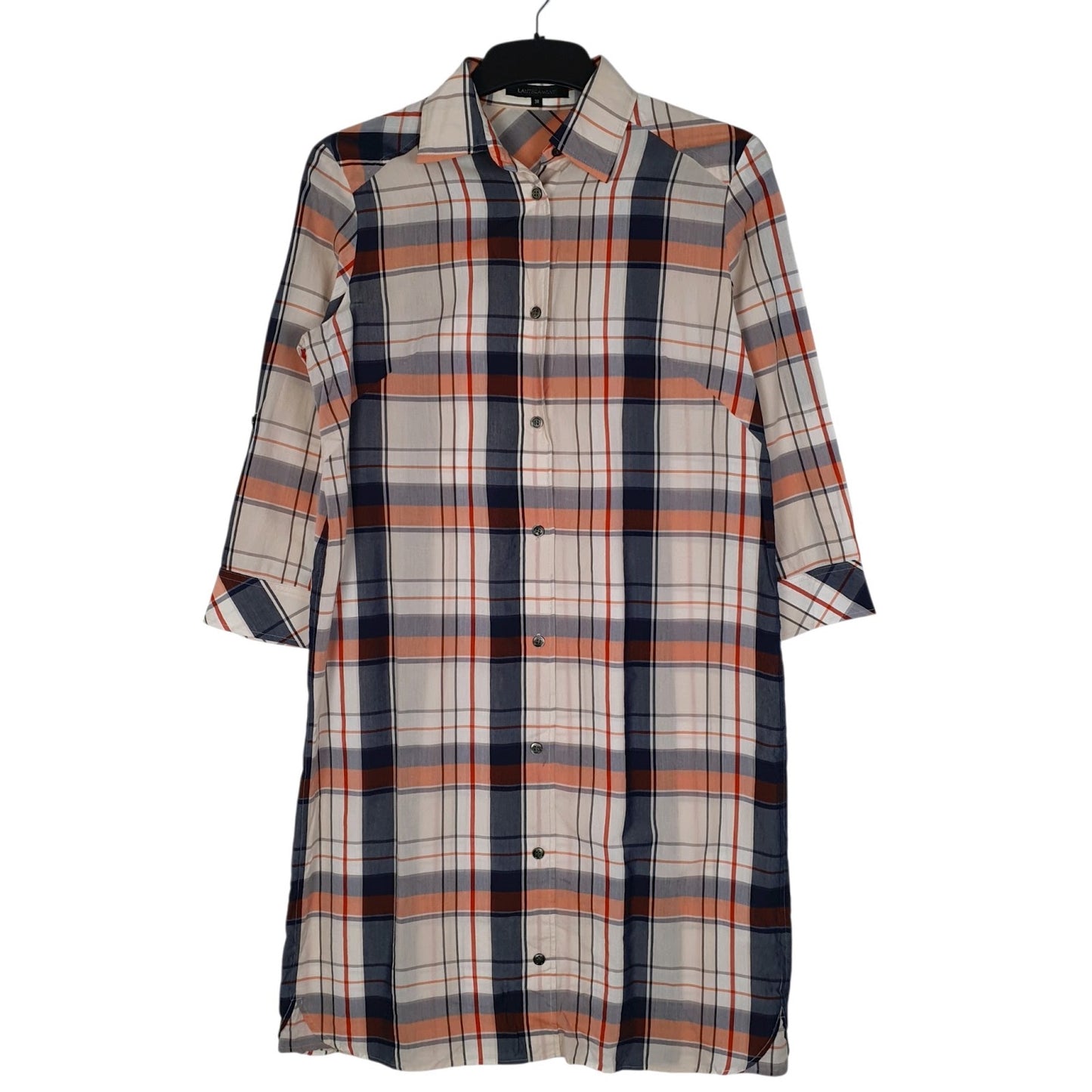 Womens Orange Lautreamont  Long Sleeve Dress
