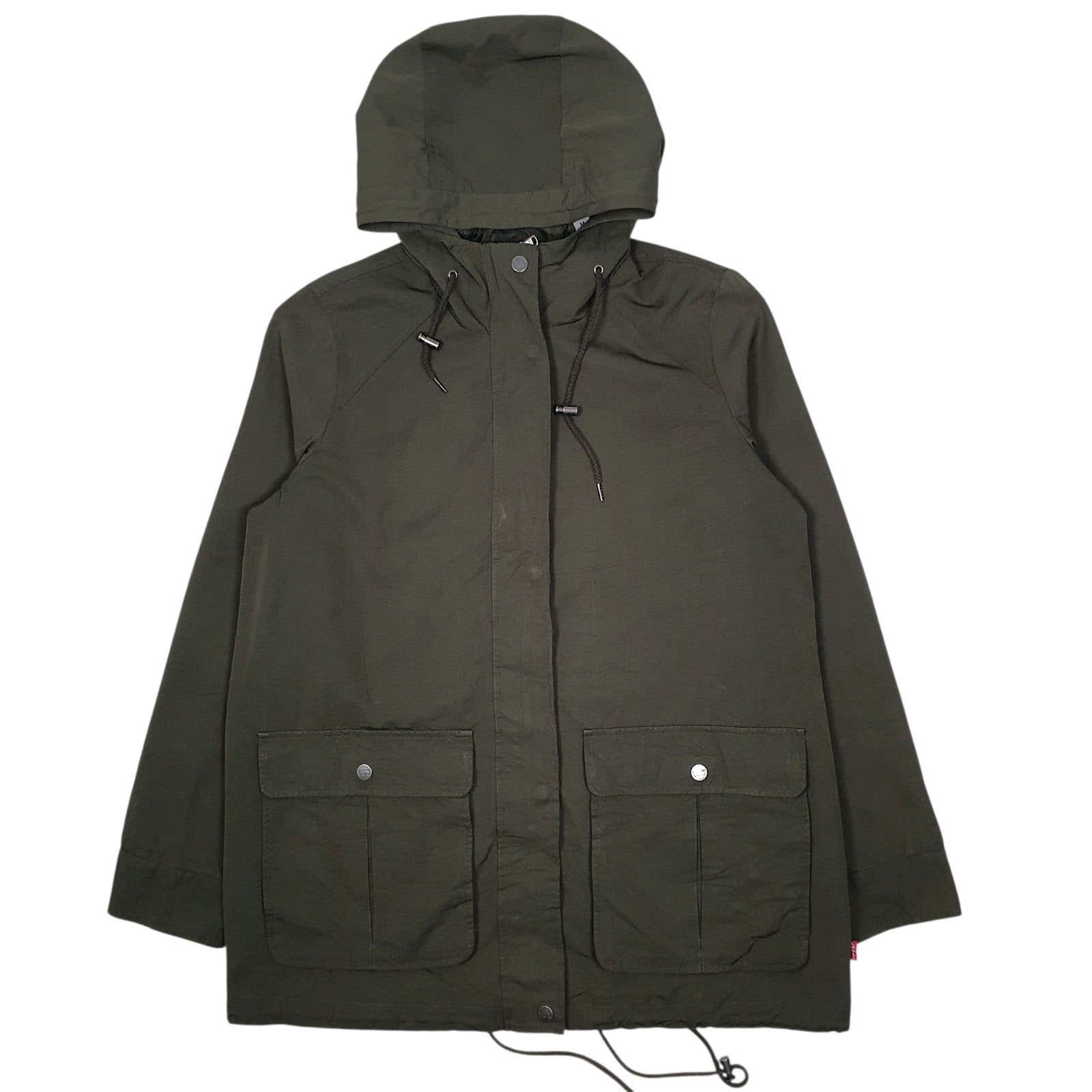 Womens Green Levis Field Lightweight  Coat