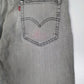 Mens Grey Levis Premium Stretch  Jeans