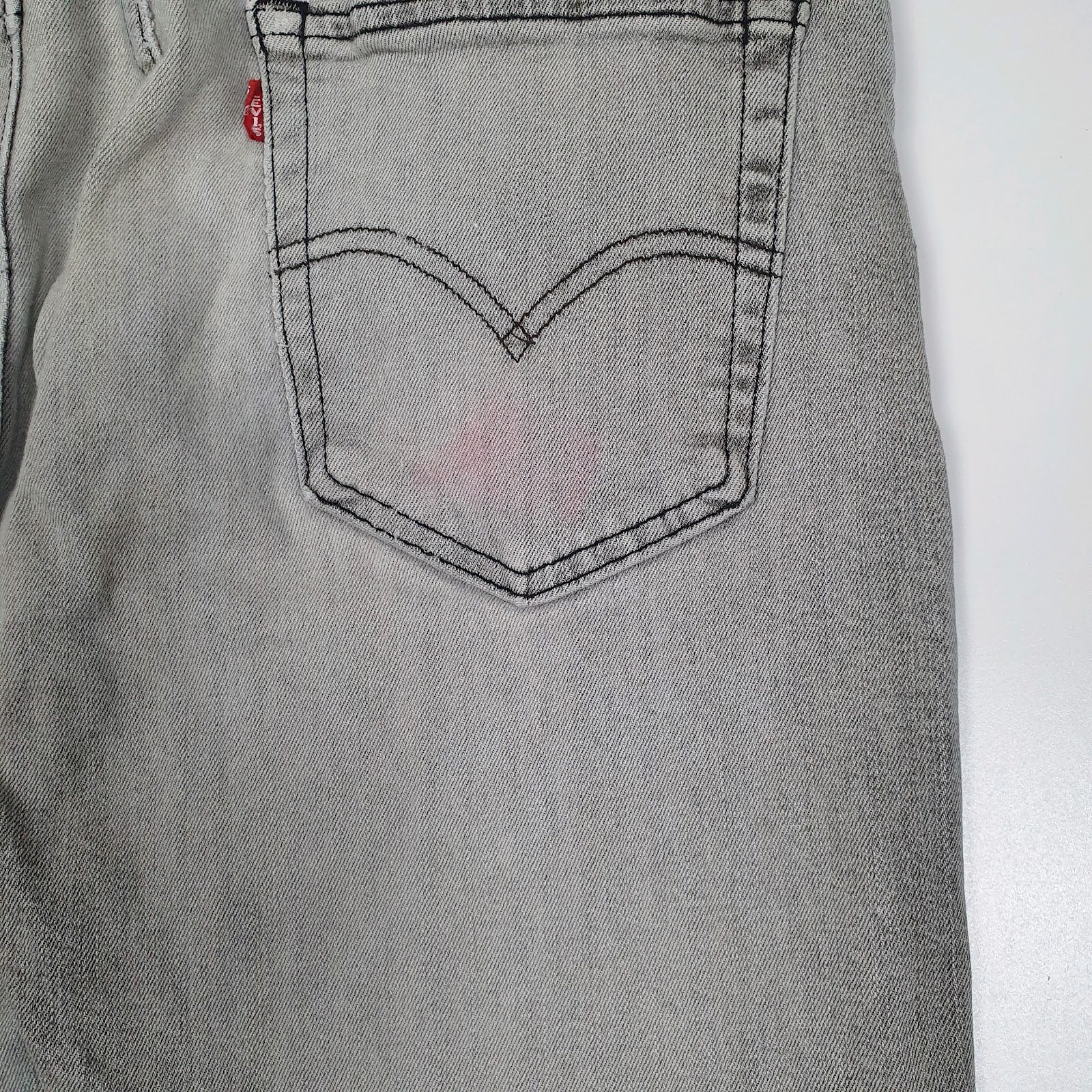 Mens Grey Levis Premium Stretch  Jeans