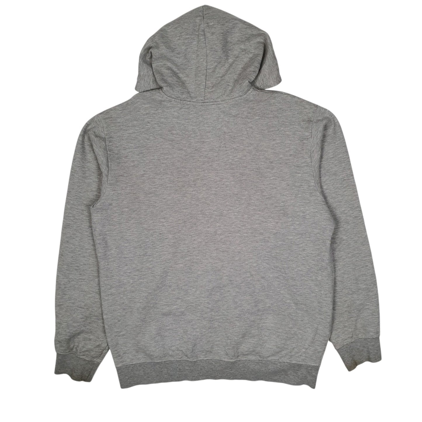 Mens Grey Nike Vintage 00s Hoodie Full Zip Jumper