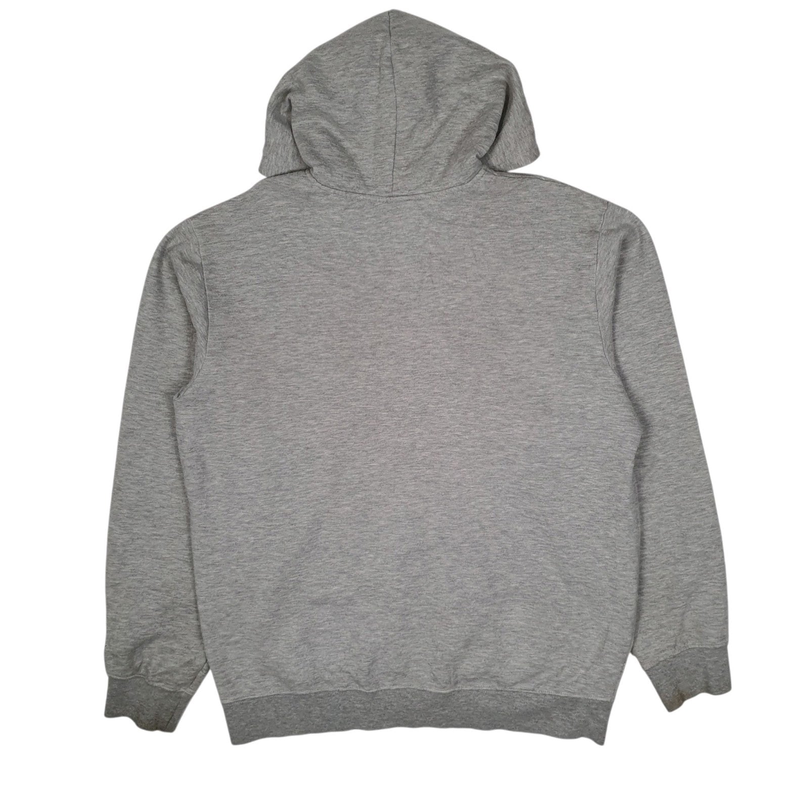 Mens Grey Nike Vintage 00s Hoodie Full Zip Jumper