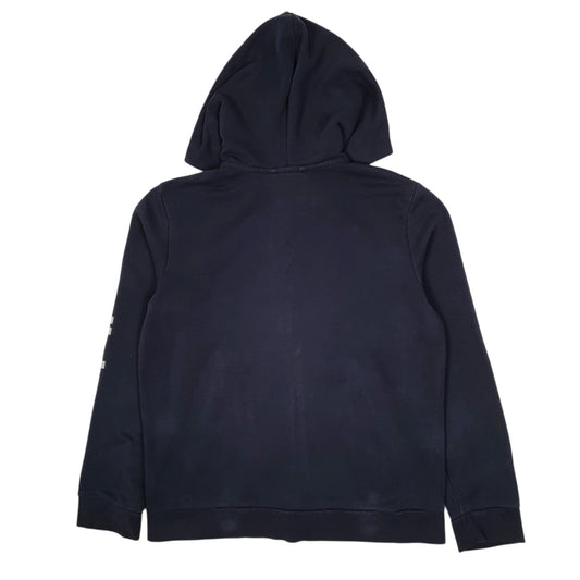 Womens Navy Adidas Hoodie Full Zip Jumper