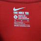 Mens Red Nike Spellout  T Shirt