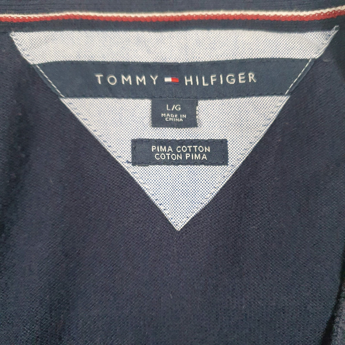 Mens Navy Tommy Hilfiger  Cardigan Jumper