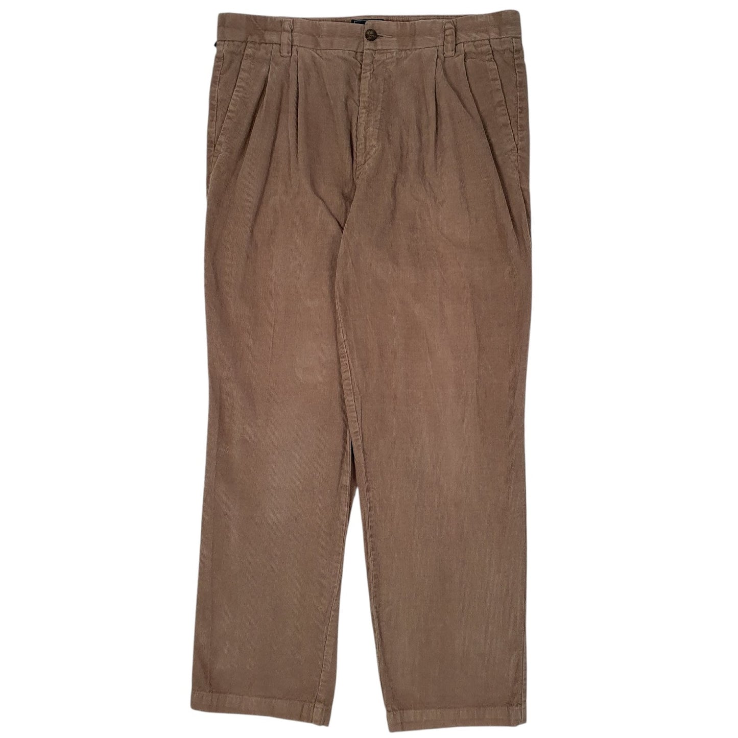 Mens Brown Dockers Classic Fit Corduroy Trousers