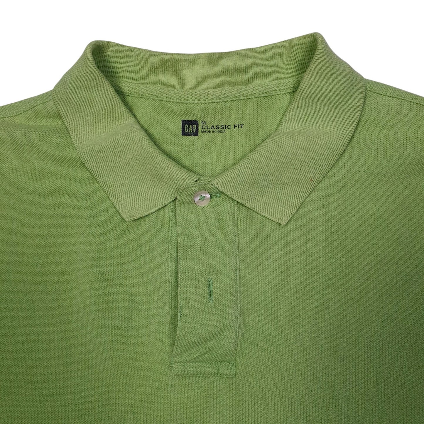 Mens Green GAP   Polo Shirt