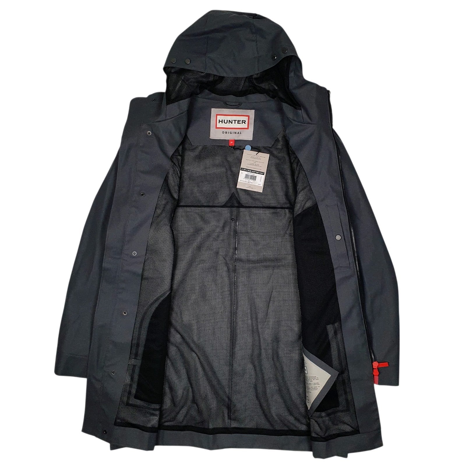 Mens Grey Hunter PVC Rain Coat  Coat