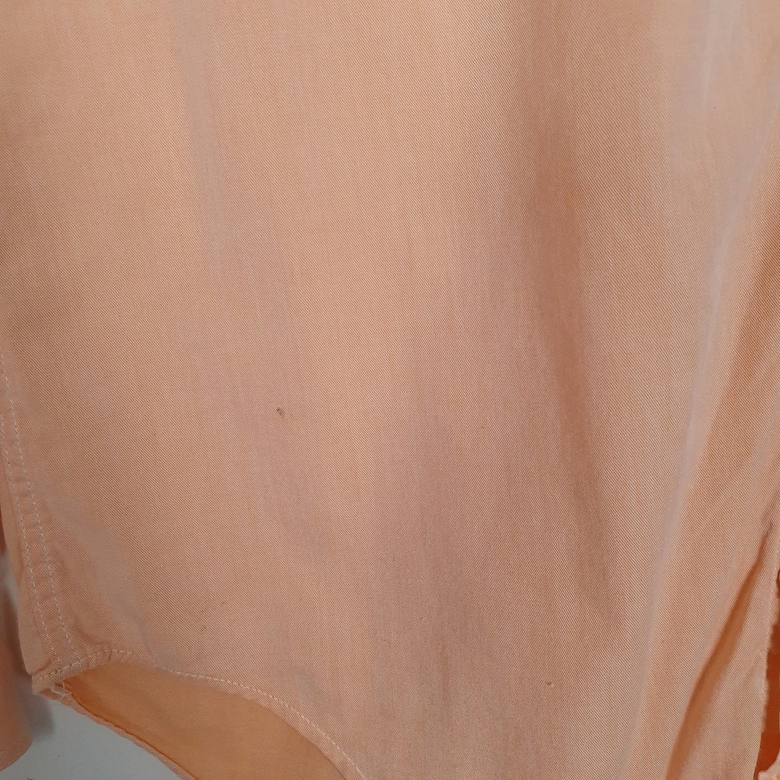 Mens Orange Emporio Armani   Shirt