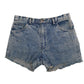 Womens Blue Valentino  Denim Shorts